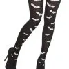 Funidelia Bat Queen Tights For Women -Pirates Sales Store bat queen tights for women