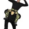 Funidelia Black Monkey Piggyback Costume For Adults -Pirates Sales Store black monkey ride on costume for adults