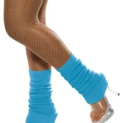 Funidelia Blue Leg Warmers