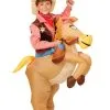 Funidelia Inflatable Horse Costume For Boys -Pirates Sales Store boys cowboy costume with inflatable horse