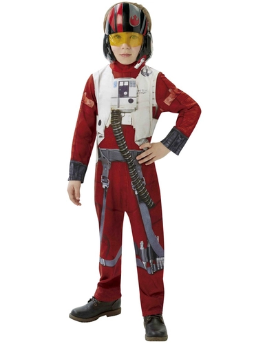 Funidelia Boys X-Wing Pilot Star Wars Episode 7 Costume 3 Funidelia Boys X-Wing Pilot Star Wars Episode 7 Costume