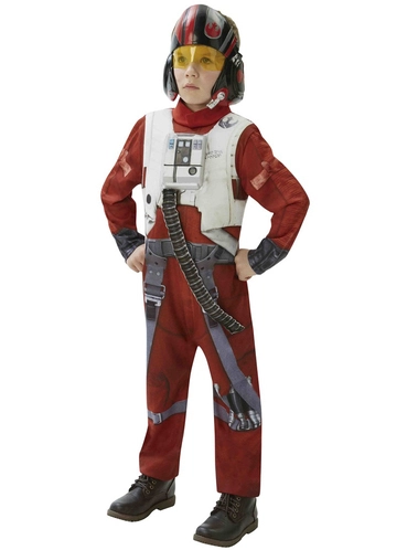 Funidelia Boys X-Wing Pilot Star Wars Episode 7 Deluxe Costume 3 Funidelia Boys X-Wing Pilot Star Wars Episode 7 Deluxe Costume