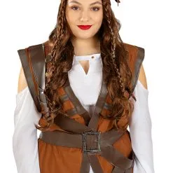 Pirates Sales Store -Pirates Sales Store brown pirate wig for women 1