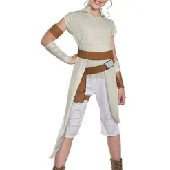 Funidelia Classic Rey Star Wars Episode 9 Csotume For Girls