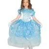 Funidelia Crystal Blue Princess Costume For Girls
