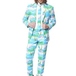 Funidelia Flamingos Suit - Opposuits