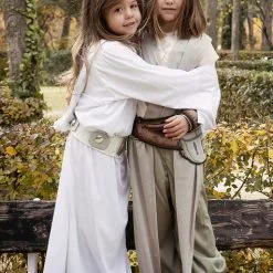 Funidelia Girl's Deluxe Princess Leia Costume -Pirates Sales Store girls deluxe princess leia costume 3