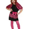Funidelia Girls Pink Leopard Costume -Pirates Sales Store girls pink leopard costume