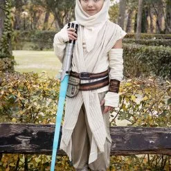 Funidelia Girls Rey Star Wars The Force Awakens Deluxe Costume -Pirates Sales Store girls rey star wars the force awakens deluxe costume 3