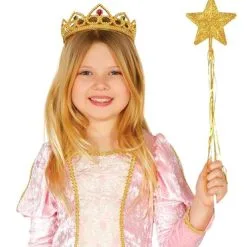 Funidelia Gold Fairy Wand
