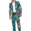 Funidelia Hawaiian Suit With Flamingos -Pirates Sales Store hawaiian suit with flamingos for men