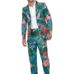 Funidelia Hawaiian Suit With Flamingos