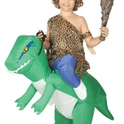 Funidelia Ride On Inflatable Dinosaur Costume For Kids