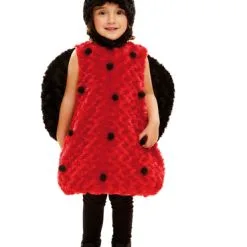 Funidelia Kids's Adorable Stuffed Ladybird Costume