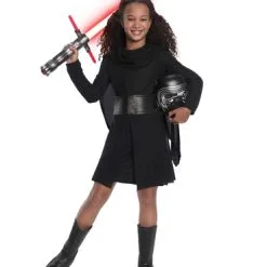 Funidelia Kylo Ren Deluxe Costume For Girls - Star Wars