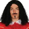 Funidelia Musketeer Goatee And Wig For Men -Pirates Sales Store musketeer wig