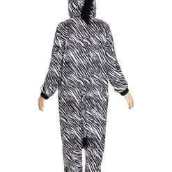 Funidelia Onesie Zebra Costume For Adults -Pirates Sales Store onesie zebra costume 1 3