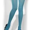 Funidelia Opaque Blue Tights -Pirates Sales Store opaque blue tights