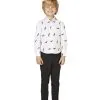 Funidelia White Shirt With Penguins For Kids - Opposuits -Pirates Sales Store opposuits penguin shirt for boys