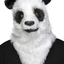Funidelia Panda Bear Moving Mouth Mask For Adults