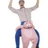 Funidelia Pig Ride On Costume For Adults -Pirates Sales Store pig ride on costume for adults
