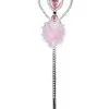 Funidelia Pink Wand With Heart For Girls -Pirates Sales Store pink wand with heart for girls