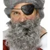 Funidelia Pirate Beard Gray -Pirates Sales Store pirate beard gray