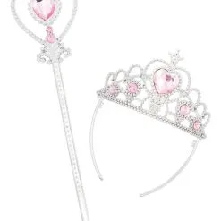 Funidelia Princess Crown And Wand For Girls