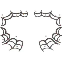 Funidelia Spider Face Decor For Women -Pirates Sales Store spider face decor for women 2