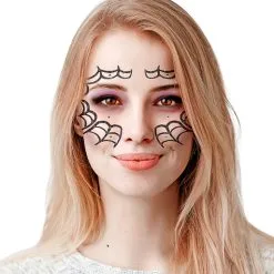 Funidelia Spider Face Decor For Women