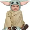 Funidelia The Mandalorian Baby Yoda Costume For Babies - Star Wars -Pirates Sales Store the mandalorian baby yoda costume for babies star wars