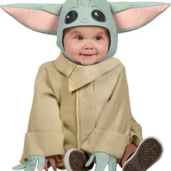 Funidelia The Mandalorian Baby Yoda Costume For Babies - Star Wars