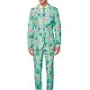 Funidelia Tropical Flamingos Suit - Suitmeister