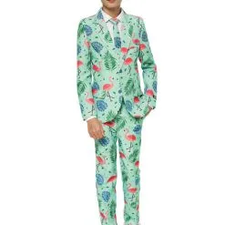 Funidelia Tropical Flamingos Suit For Kids - Suitmeister