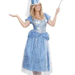 Funidelia Woman's Blue Fairy Costume -Pirates Sales Store womans blue fairy costume 1