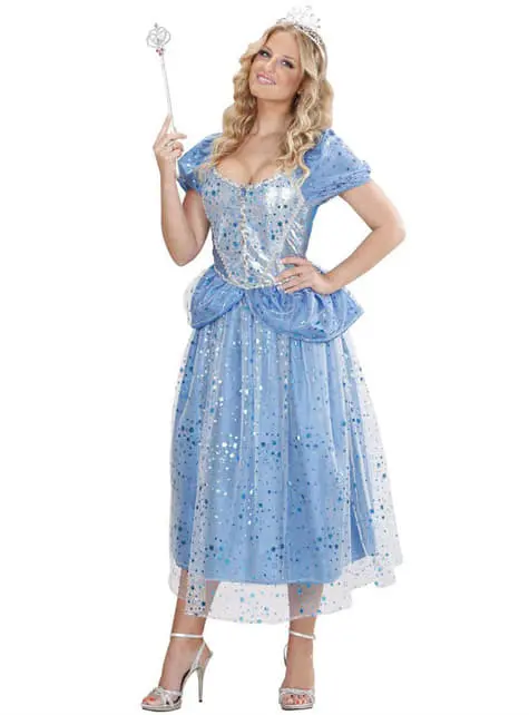 Funidelia Woman's Blue Fairy Costume 7 Funidelia Woman's Blue Fairy Costume -Pirates Sales Store womans blue fairy costume