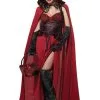 Funidelia Women's Dark Little Red Riding Hood Costume